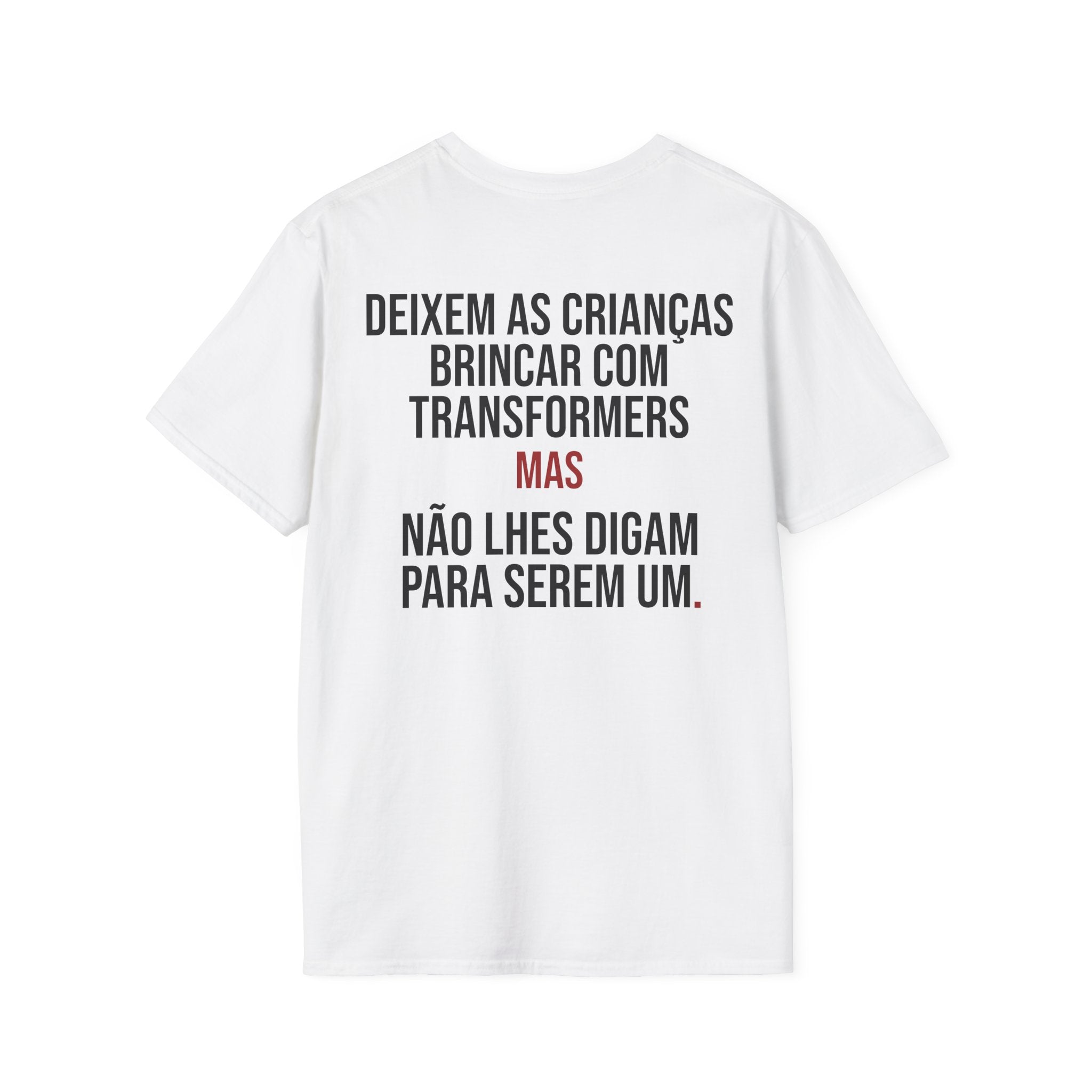 DEIXEM AS CRIANÇAS BRINCAR COM TRANSFORMERS