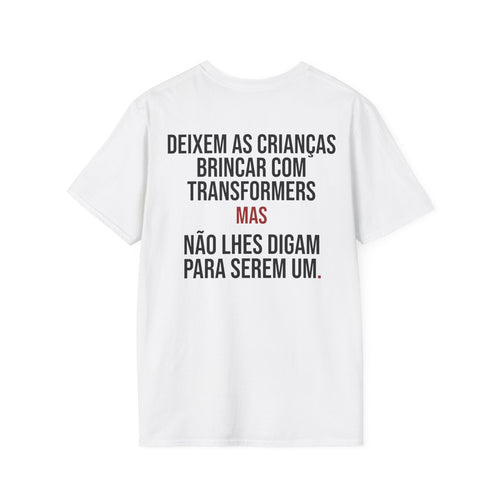 DEIXEM AS CRIANÇAS BRINCAR COM TRANSFORMERS