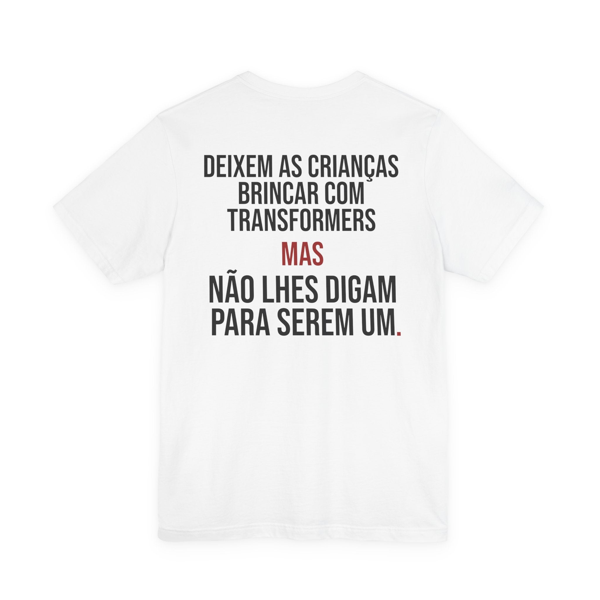 DEIXEM AS CRIANÇAS BRINCAR COM TRANSFORMERS