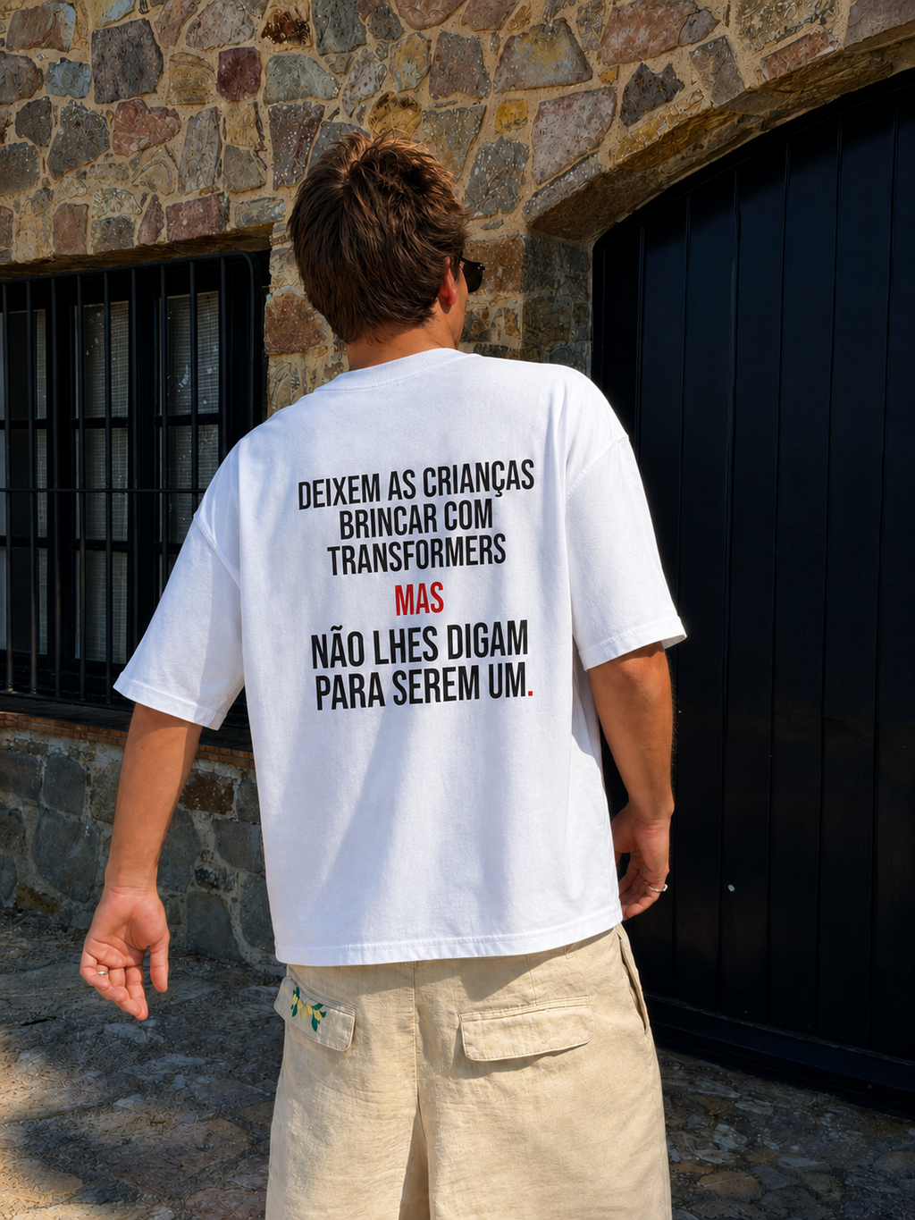 DEIXEM AS CRIANÇAS BRINCAR COM TRANSFORMERS